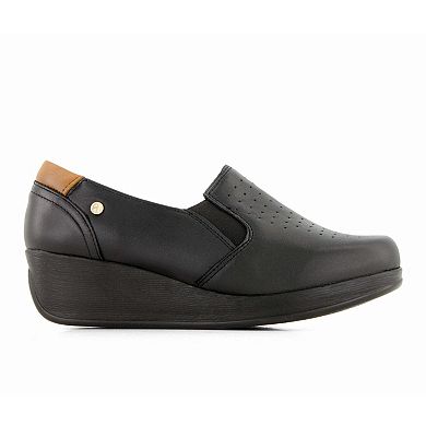 Andrea Women's Leather Platform Loafers 83409