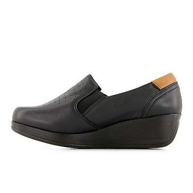 Andrea Women's Leather Platform Loafers 83409