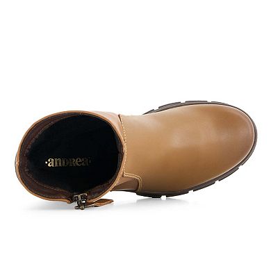 Andrea Women's Leather Booties 89648