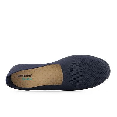 Andrea Women's Top Comfort Textile Moccasins 88531