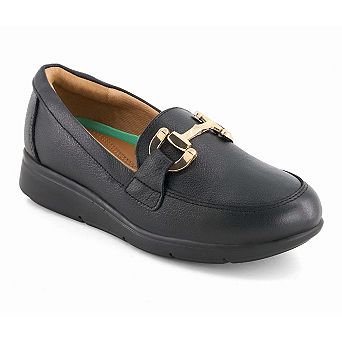 Andrea Women's Exclusive comfort Leather Loafers 90570