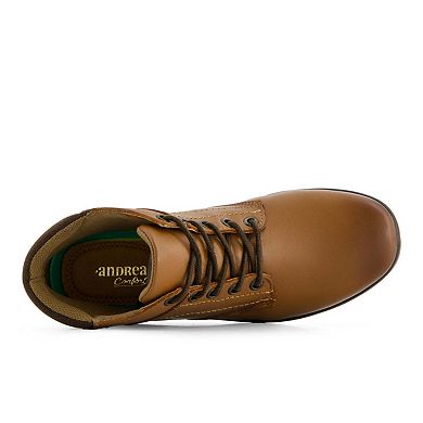 Andrea Women's Leather Lace up Booties 84744