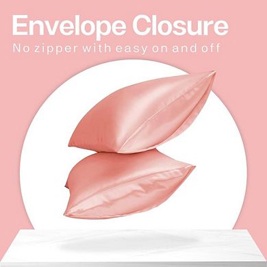 Fabibe Satin Pillowcases With Envelope Closure