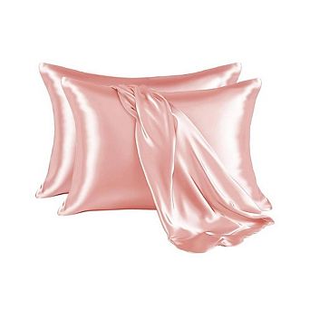 Fabibe Satin Pillowcases With Envelope Closure