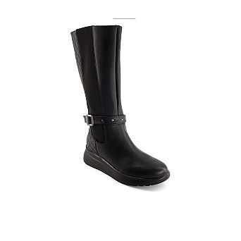 Andrea Women's Leather Tall Riding Boots 63319