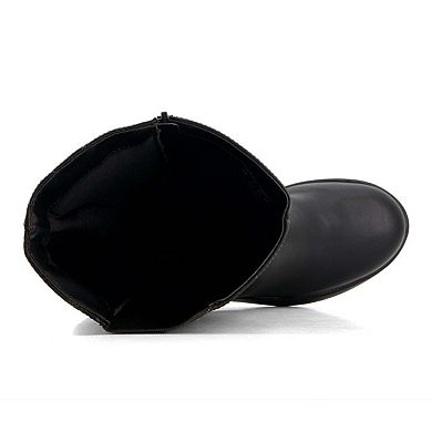 Andrea Women's Leather Tall Riding Boots 63319