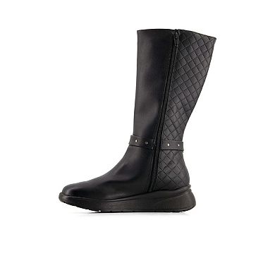 Andrea Women's Leather Tall Riding Boots 63319