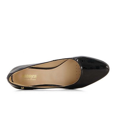 Andrea Women's Classic Comfort Patent Pumps 64605