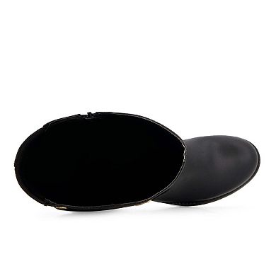 Andrea Women's Leather Riding Boots 36115