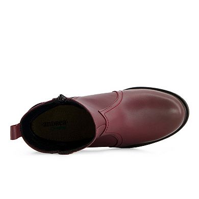 Andrea Women's Leather Chelsea Boots 90568