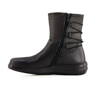 Andrea Women's Fashion Comfort Leather Boots 90563