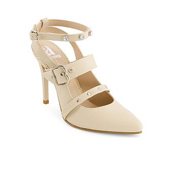 Andrea Women's Ankle Strap Stilettos 52184