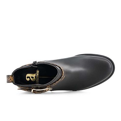 Andrea Women's Fashion Booties with Ankle Buckle 88363