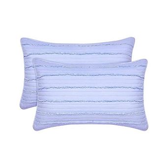 Fabibe Microfiber Farmhouse Breathable Pillow Shams