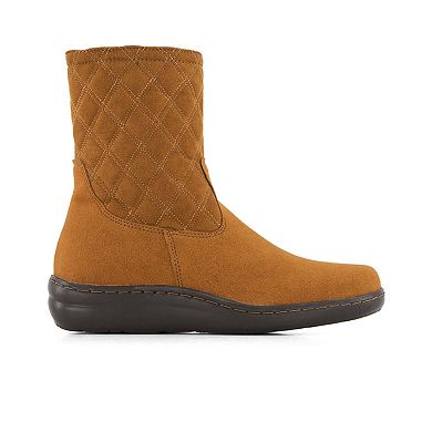 Andrea Women's Peachskin Touch Quilted Boots 90564