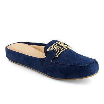 Andrea Women's Soft Suede Mules 90572