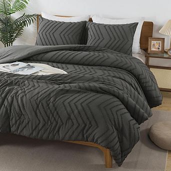 Fabibe Aesthetic Chevron Farmhouse Comforter Set