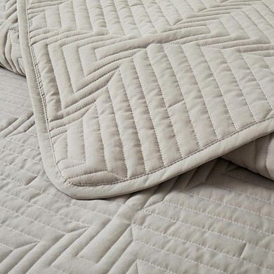 Fabibe Basket Weave Pattern Quilt Set