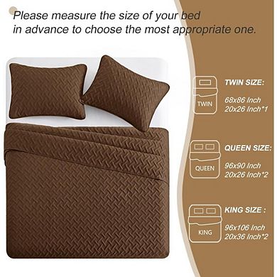 Fabibe Weave Lightweight Quilt Set