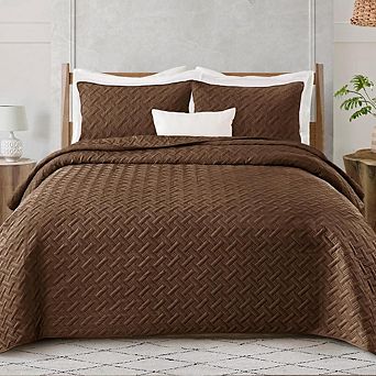 Fabibe Weave Lightweight Quilt Set