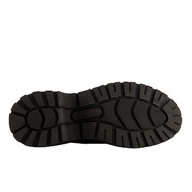 Andrea Women's Chunky Sole Heeled Patent Moccasins 90817