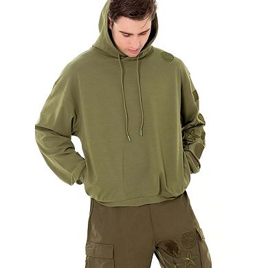 Menswear Patches Hoodie