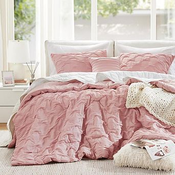 Fabibe Comforter Set With Crinkle Texture