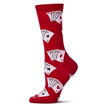 Playing Cards Crew Socks