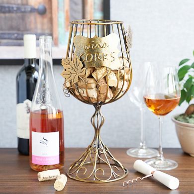 Wine Glass Cork Display
