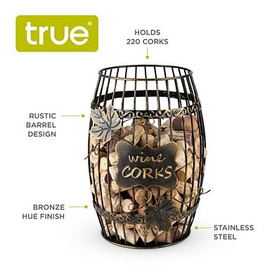 Wine Barrel Cork Display