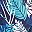 Blue With Palms