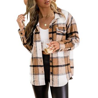 Women’s Plaid Flannel Shacket