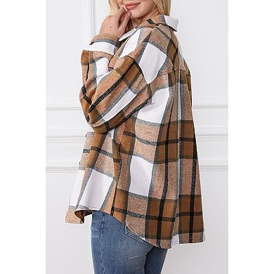 Women’s Plaid Flannel Shacket