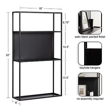 Nomi Metal Wall Shelf