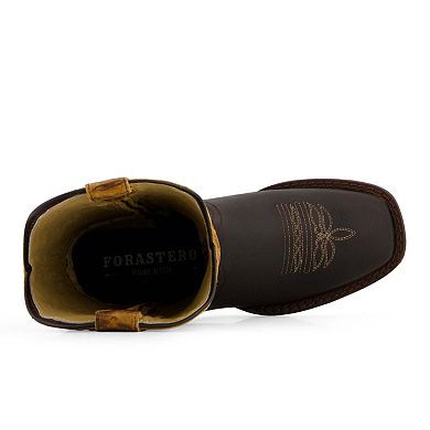 Forastero Men's Leather Cowboy Boots Bicolor 90993