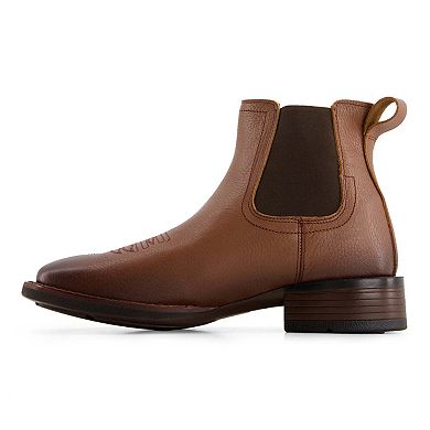 Forastero Men's Genuine Leather Chelsea Boot Western Style with elastic shaft 90996