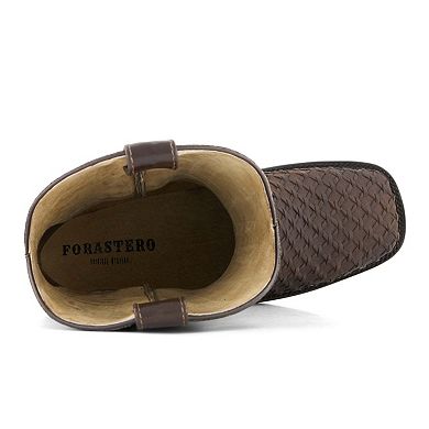 Forastero Men's Real Leather Cowboy Boots 91002