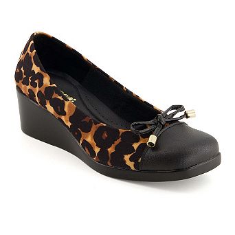 Andrea Women's Wedge Moccasins 90800