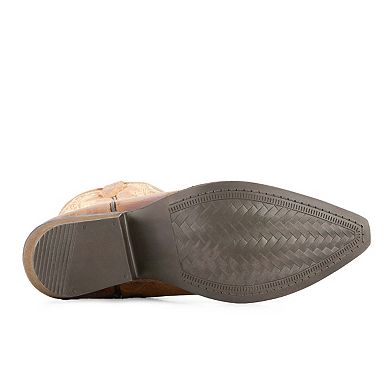 Forastero Women's Leather Western Boots 66098