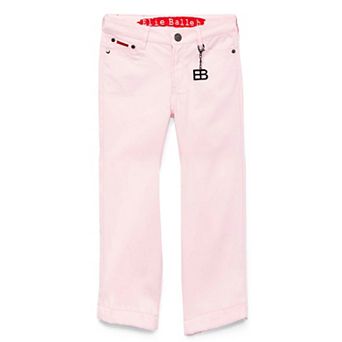 Elie Balleh Big Boys Slim Fit 5 Pocket Twill Pants