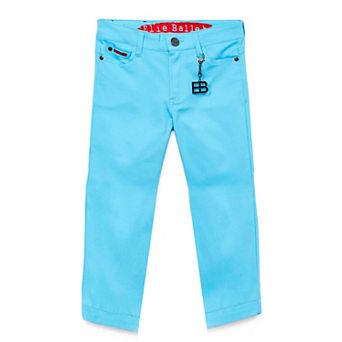 Elie Balleh Small Boys Slim Fit 5 Pocket Twill Pants
