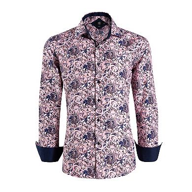 Elie Balleh Boys Slim Fit Elie Balleh Boys' Printed Shirt