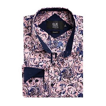 Elie Balleh Boys Slim Fit Elie Balleh Boys' Printed Shirt