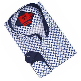 Elie Balleh Slim Fit Mens Stylish Button-Down Shirt