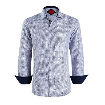 Elie Balleh Slim Fit Mens Paisley Shirt