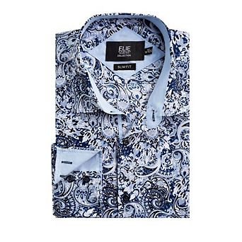 Elie Balleh Boys Slim Fit Elie Balleh Boys' Printed Shirt