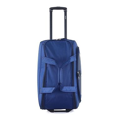 IZOD Carol Softside Rolling Telescopic Handle Duffel Bag