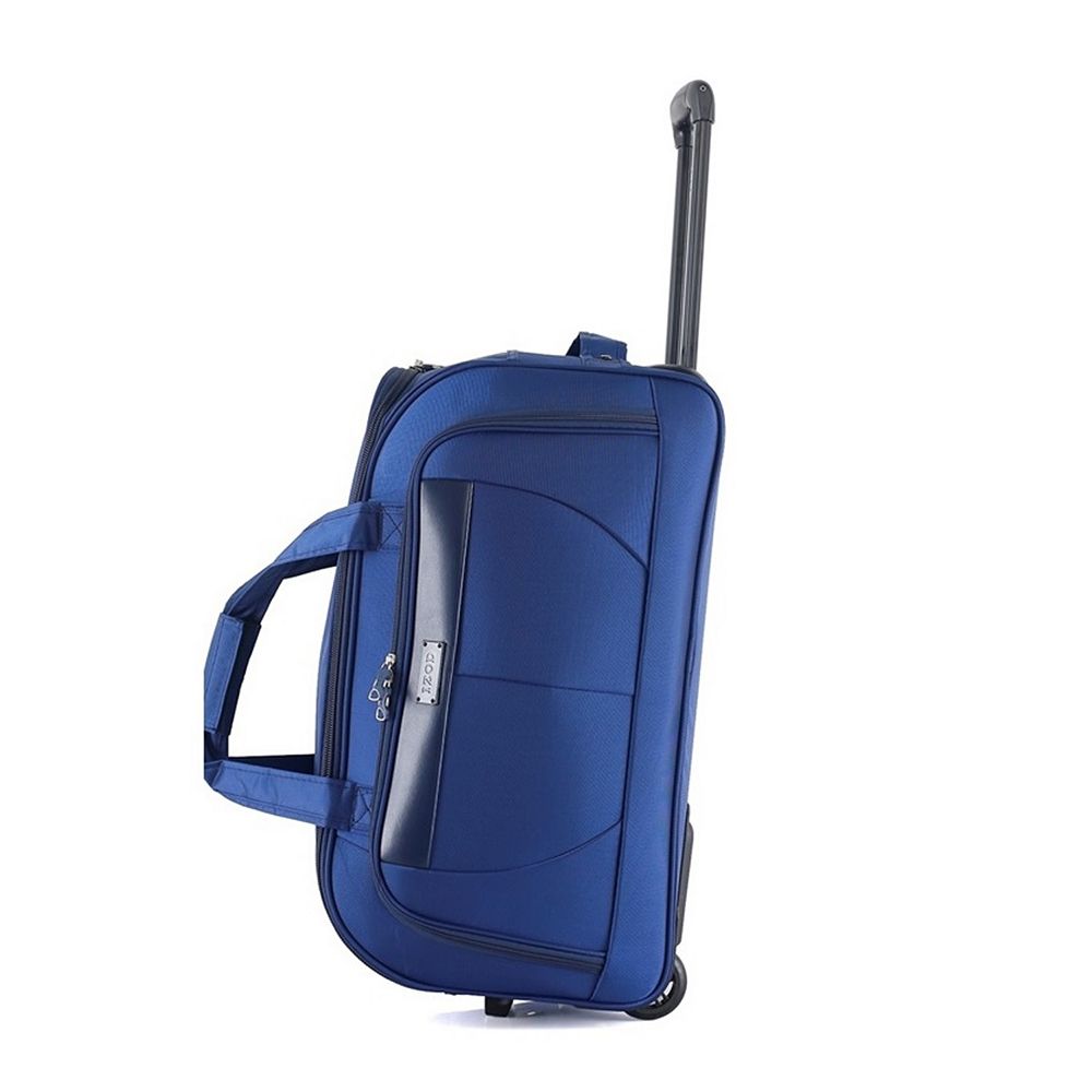 IZOD Carol Softside Rolling Telescopic Handle Duffel Bag