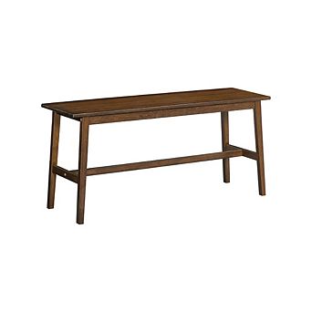 WEAR-RESISTANT ENTRYWAY BAMBOO BENCH