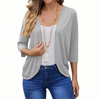 Women Lightweight Long Sleeve Cardigan Sweaters